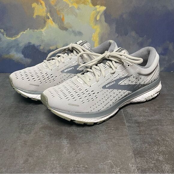 Brooks Ghost 13 1203381B051 Women's Gray Running Shoes Size 9B - Picture 2 of 16